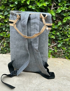 mochila/matera gris - comprar online