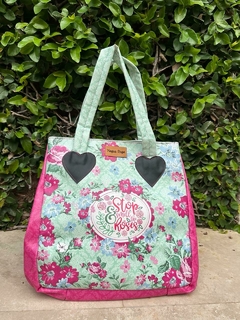 bolso multiuso rosas
