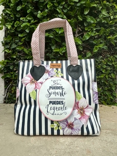 bolso multiuso rayas