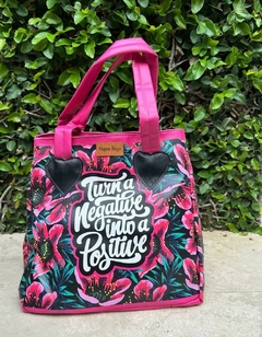 bolso multiuso flores
