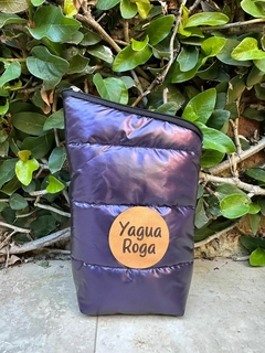 yerbera matelasse violeta grande