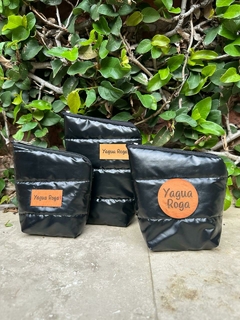 yerbera matelasse negra grande - comprar online