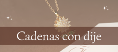 Banner de la categoría Cadenas con dijes