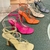 sandália-laranja-rosa-preta-nude-verde-amarração