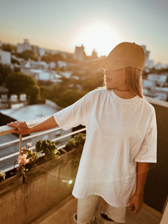 Remera lisa OVERSIZE