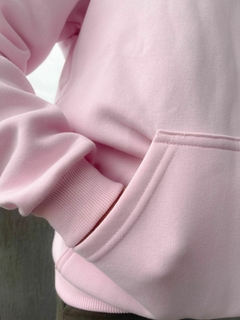 Buzo liso Frizza invisible Premium Rosa en internet