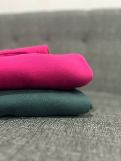 Buzo liso Frizza invisible Premium Turqueza
