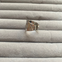 EAR CUFF LOVE SILVER