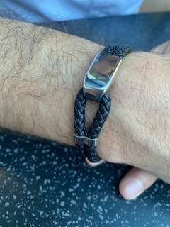 PULSERA TRENZADA BROCHE C
