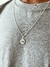 Gargantilha cartier pingente fé