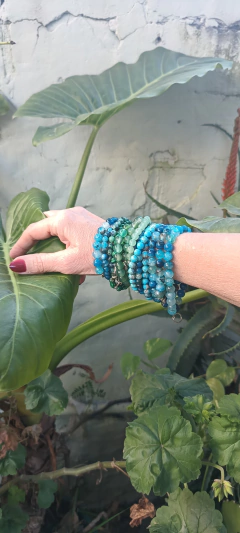 Pulsera Cuarzo Verde Intencionada - Magiddama Terapias Holisticas