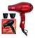 VANTA 3800 MINI COMPACT SECADOR PELO PROFESIONAL 1800W ROJO ROJO