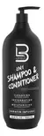SHAMPOO Y ACONDICIONADOR 2 EN 1 LEVEL3 X 1L.