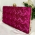 Bolsa clutch de festa cetim fecho metal - Bella Bijuterias