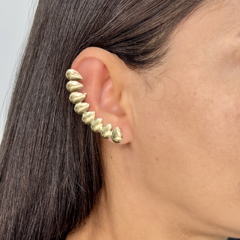 Brinco earcuff gotas