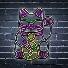 Gato chino maquina tattoo