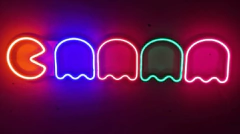 Pacman + 4 fantasmas simple chico