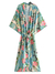 Kimono Longo Floral Boho Esmeralda - Caminhos d' Esmeralda