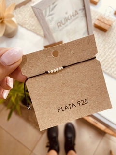 PULSERA PARÍS NEGRA