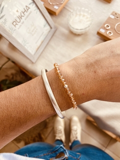 PULSERA PIEDRITAS AMBAR ELÁSTICA