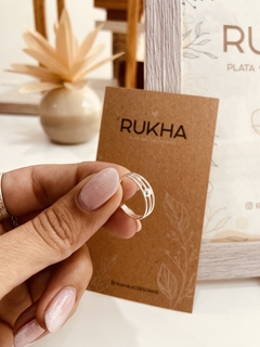 ANILLO MIDI TRIPLE BOLITA