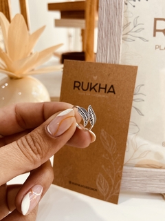ANILLO MIDI DOBLE HOJAS SEPARADAS