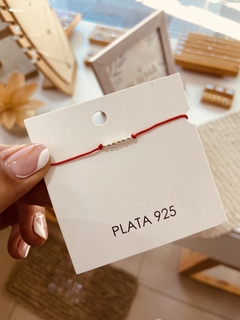 PULSERA PARÍS ROJA