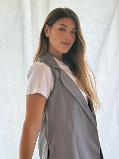 Chaleco Cupro Gris - Berlina