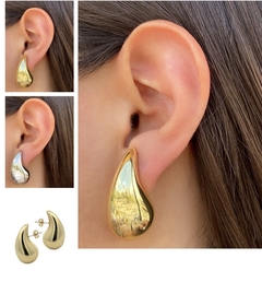 Aros Gota Dorados - comprar online