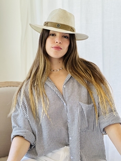 Camisa Libertad rayada - comprar online