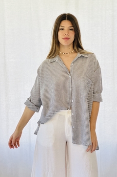 Camisa Libertad rayada