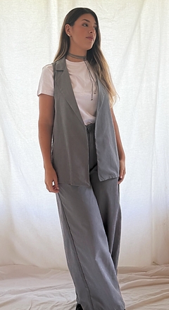 Pantalon Cupro Gris - Berlina