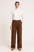 Pantalon Dioniso Chocolate - comprar online