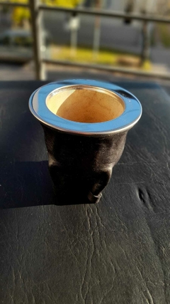Mate camionero con detalles en cuero en internet