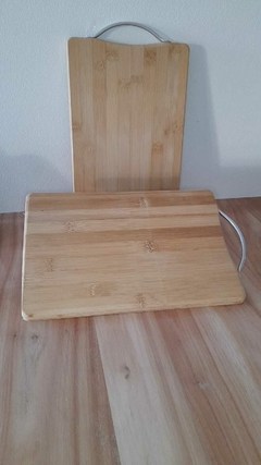 Tabla Bambu con manija 20x30