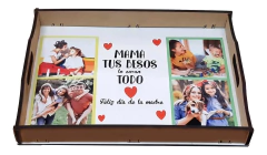 BANDEJA MDF PEROSONALIZADA