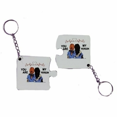 Llavero rompecabeza MDF Personalizado
