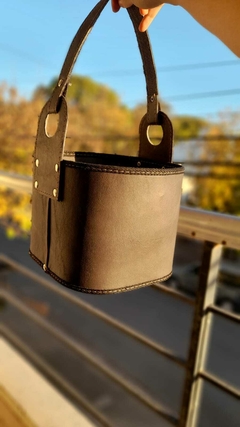 Matera cuerina negro - comprar online