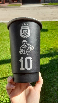 Vaso aluminio negro en internet