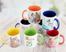 Taza ceramica int color