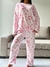 Pijama polar soft Cereza