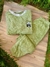 Pijama polar soft Panda verde - comprar online