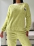Pijama polar soft Panda verde - comprar online