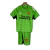 Kit Infantil Manchester United Goleiro Adidas 23/24 - Verde com detalhes em preto