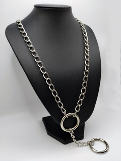 Kinky Love Choker Largo Doble Aros Sexshop Bds en internet