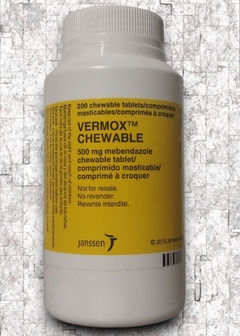 Vermox Desparasitante Masticable