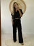 Camisa Cropped Preta, Borana - Myah
