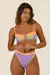 Calcinha Alta Trio Lavanda Borana - comprar online