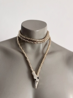 Collar Snake gold and silver - comprar online