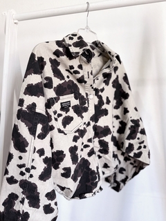Campera cow print - tienda online